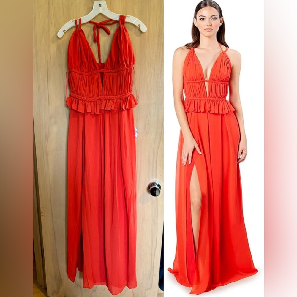 NWT!! Dress the Population Women's Maxi Dress - Copy